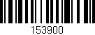 Código de barras (EAN, GTIN, SKU, ISBN): '153900'