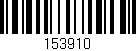 Código de barras (EAN, GTIN, SKU, ISBN): '153910'