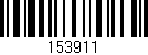 Código de barras (EAN, GTIN, SKU, ISBN): '153911'