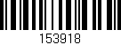Código de barras (EAN, GTIN, SKU, ISBN): '153918'