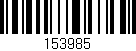 Código de barras (EAN, GTIN, SKU, ISBN): '153985'