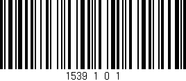 Código de barras (EAN, GTIN, SKU, ISBN): '1539_1_0_1'