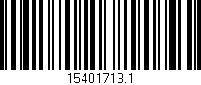 Código de barras (EAN, GTIN, SKU, ISBN): '15401713.1'