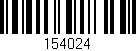 Código de barras (EAN, GTIN, SKU, ISBN): '154024'
