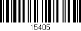 Código de barras (EAN, GTIN, SKU, ISBN): '15405'