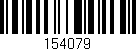 Código de barras (EAN, GTIN, SKU, ISBN): '154079'