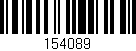 Código de barras (EAN, GTIN, SKU, ISBN): '154089'