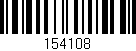 Código de barras (EAN, GTIN, SKU, ISBN): '154108'