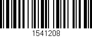 Código de barras (EAN, GTIN, SKU, ISBN): '1541208'