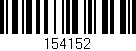 Código de barras (EAN, GTIN, SKU, ISBN): '154152'