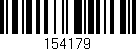 Código de barras (EAN, GTIN, SKU, ISBN): '154179'