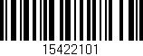 Código de barras (EAN, GTIN, SKU, ISBN): '15422101'