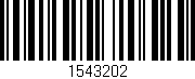 Código de barras (EAN, GTIN, SKU, ISBN): '1543202'