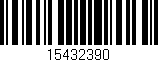 Código de barras (EAN, GTIN, SKU, ISBN): '15432390'