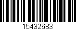 Código de barras (EAN, GTIN, SKU, ISBN): '15432683'