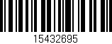 Código de barras (EAN, GTIN, SKU, ISBN): '15432695'