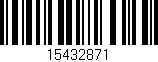 Código de barras (EAN, GTIN, SKU, ISBN): '15432871'