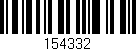 Código de barras (EAN, GTIN, SKU, ISBN): '154332'