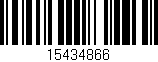 Código de barras (EAN, GTIN, SKU, ISBN): '15434866'