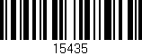 Código de barras (EAN, GTIN, SKU, ISBN): '15435'