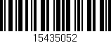 Código de barras (EAN, GTIN, SKU, ISBN): '15435052'