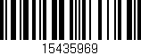 Código de barras (EAN, GTIN, SKU, ISBN): '15435969'