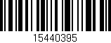 Código de barras (EAN, GTIN, SKU, ISBN): '15440395'