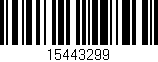 Código de barras (EAN, GTIN, SKU, ISBN): '15443299'