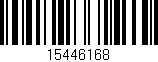 Código de barras (EAN, GTIN, SKU, ISBN): '15446168'