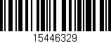 Código de barras (EAN, GTIN, SKU, ISBN): '15446329'