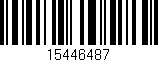 Código de barras (EAN, GTIN, SKU, ISBN): '15446487'