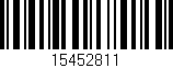 Código de barras (EAN, GTIN, SKU, ISBN): '15452811'