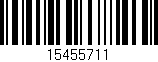 Código de barras (EAN, GTIN, SKU, ISBN): '15455711'