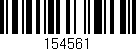 Código de barras (EAN, GTIN, SKU, ISBN): '154561'