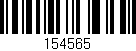 Código de barras (EAN, GTIN, SKU, ISBN): '154565'