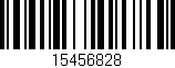 Código de barras (EAN, GTIN, SKU, ISBN): '15456828'