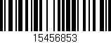Código de barras (EAN, GTIN, SKU, ISBN): '15456853'
