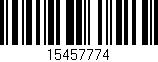 Código de barras (EAN, GTIN, SKU, ISBN): '15457774'