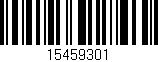 Código de barras (EAN, GTIN, SKU, ISBN): '15459301'