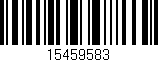 Código de barras (EAN, GTIN, SKU, ISBN): '15459583'