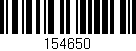 Código de barras (EAN, GTIN, SKU, ISBN): '154650'
