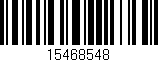 Código de barras (EAN, GTIN, SKU, ISBN): '15468548'