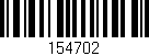 Código de barras (EAN, GTIN, SKU, ISBN): '154702'