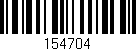 Código de barras (EAN, GTIN, SKU, ISBN): '154704'