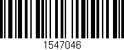 Código de barras (EAN, GTIN, SKU, ISBN): '1547046'