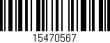 Código de barras (EAN, GTIN, SKU, ISBN): '15470567'