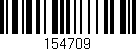 Código de barras (EAN, GTIN, SKU, ISBN): '154709'