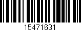Código de barras (EAN, GTIN, SKU, ISBN): '15471631'