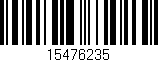 Código de barras (EAN, GTIN, SKU, ISBN): '15476235'