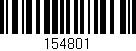 Código de barras (EAN, GTIN, SKU, ISBN): '154801'